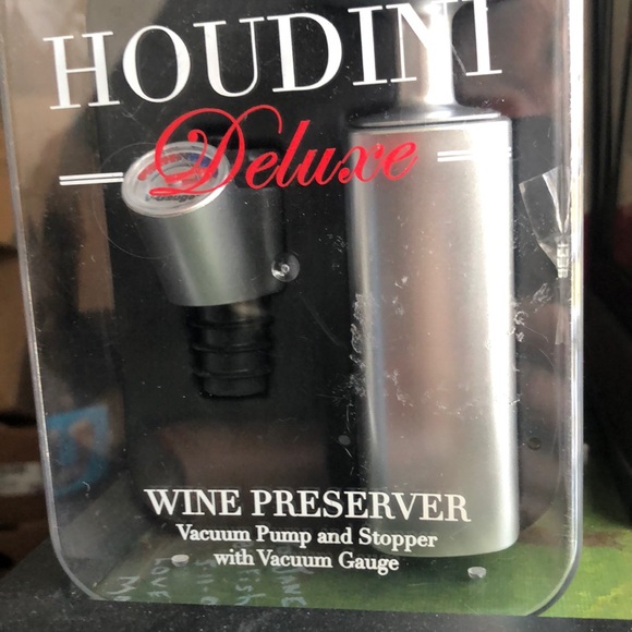 Houdini Party Supplies Wine Preserver By Houdini Poshmark